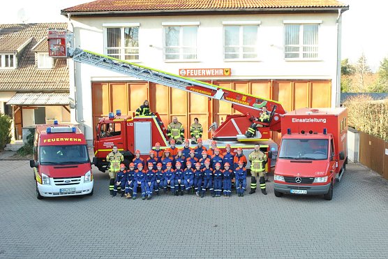 Die Jugendfeuerwehr Nordhausen Mitte (Foto: Pressestelle Stadt Nordhausen)