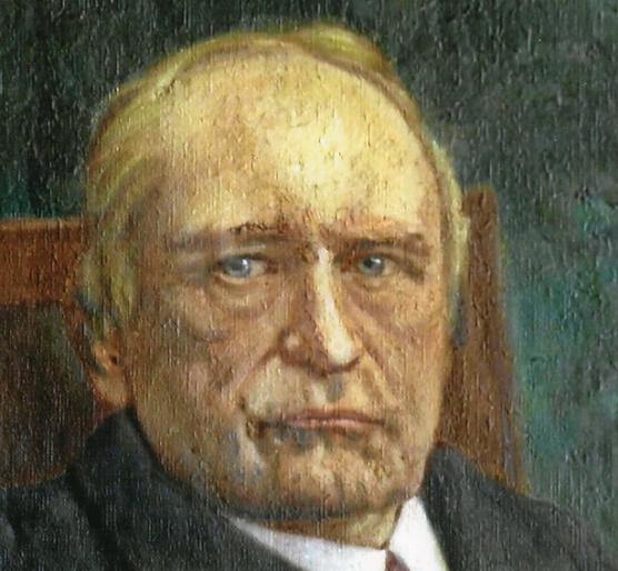 &Ouml;lport&auml;t/(Detail) Hermann Arnolds in der Hermann-Arnold-Stiftung (Foto: Heidelore Kneffel)