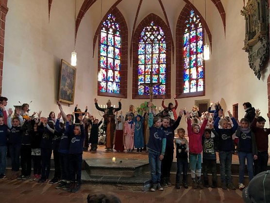 Fr&uuml;hjahrsgottesdienst der Lebenshilfe (Foto: Nordth&uuml;ringer Lebenshilfe)