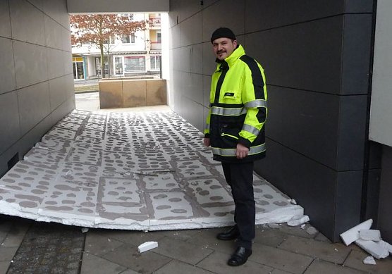 Abgestürzt (Foto: nnz) Abgestürzt (Foto: nnz)