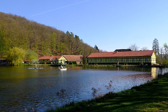 Ostern am Neust&auml;dter Gondelteich (Foto: Peter Blei)