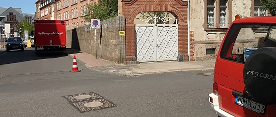 Feuerwehren und Polizei im Einsatz (Foto: nnz)