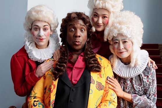 Ein Quartett huldigt dem Frühling (Foto: Olaf Schulze) Ein Quartett huldigt dem Frühling (Foto: Olaf Schulze)