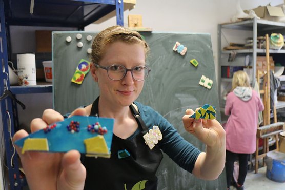 Jugendkunstschultag in Nordhausen (Foto: Angelo Glashagel) Jugendkunstschultag in Nordhausen (Foto: Angelo Glashagel)