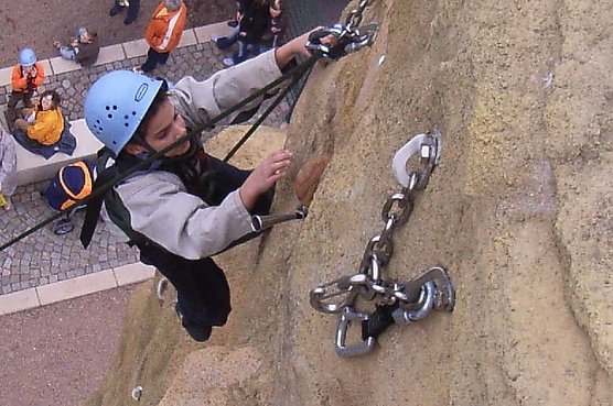 Klettern macht Spa&szlig; (Foto: privat)