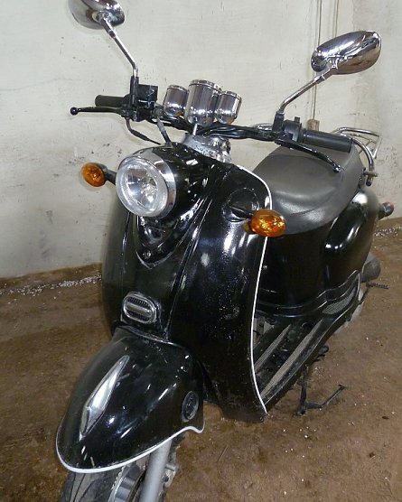 Wem geh&ouml;rt dieser Roller? (Foto: Landespolizeiinspektion Nordhausen)