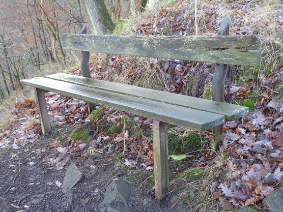 Sanierte Kefersteinbank (Foto: Klaus Liebenrodt)