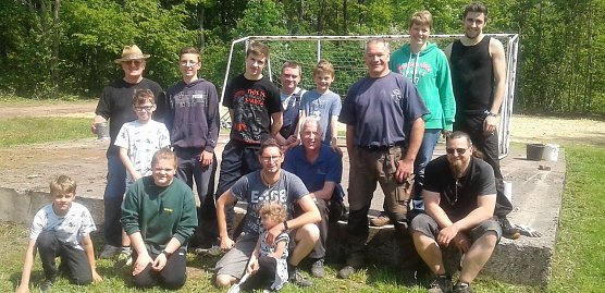 Im Sandkasten "gespielt" (Foto: privat)