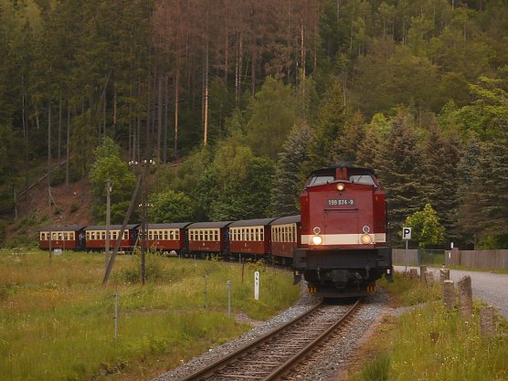 Bei der Einfahrt in Netzkater (Foto: Bernd Thielbeer)