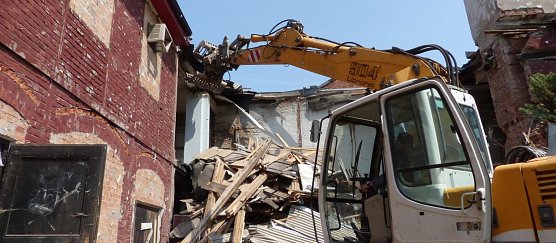 Abriss hat heute begonnen (Foto: nnz)