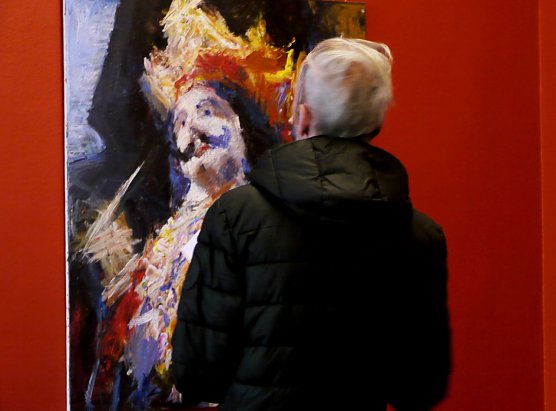 Besucher bei der Vernissage (Foto: Pressestelle Stadt Nordhausen)