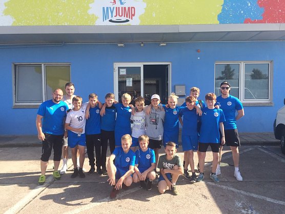 Sportlicher Saisonabschluss im Erfurter Trampolinpark (Foto: FSV Wacker '90 Nordhausen)