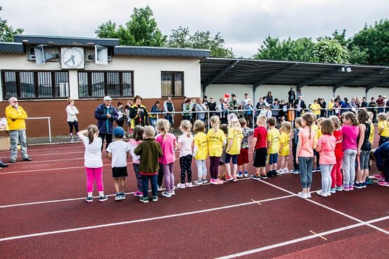 In der ersten Juni-Woche war es wieder soweit. Die kleinsten Mitglieder des Vereins LV Alstadt '98, die Kindertrainingsgruppen 3-6 Jahre hatten sich gut auf diesen Tag vorbereitet. (Foto: Linda Nuck)