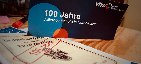 100 Jahre Kreisvolkshochschule Nordhausen (Foto: Angelo Glashagel) 100 Jahre Kreisvolkshochschule Nordhausen (Foto: Angelo Glashagel)