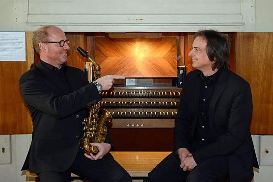duo orgelsax (Foto: agentur)