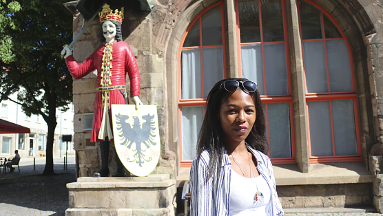 Von Soweto in den S&uuml;dharz - Pertunia Mkhize-Hardrath hat ihre Muttersprachen mitgebracht (Foto: Angelo Glashagel)