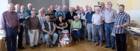 Zum Abschied ein St&auml;ndchen (Foto: Kurt Frank)