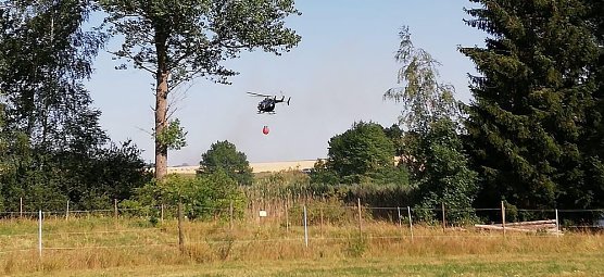 Wasser aufgenommen (Foto: Polizei)