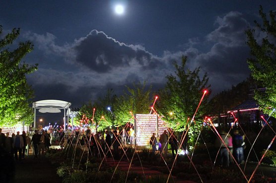 Nacht der 1000 Lichter (Foto: Rosenstadt Sangerhausen GmbH, Karin Thom) Nacht der 1000 Lichter (Foto: Rosenstadt Sangerhausen GmbH, Karin Thom)