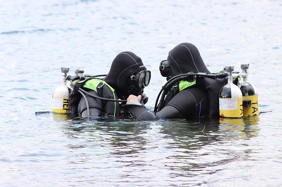 Tauchgang (Foto: FFW Sundhausen)