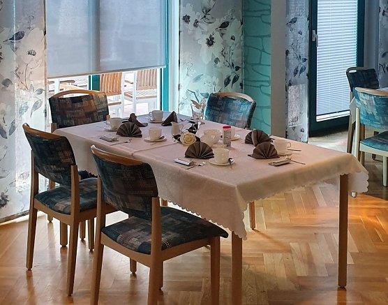 Neuer Speisesaal im Pflegeheim "Am Pappelweg" (Foto: S&uuml;dharz Klinikum Nordhausen gGmbH)