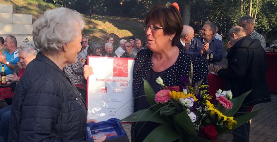 Hlega Rathnau wird mit dem Herrmann-Brill-Preis geehrt (Foto: nnz)