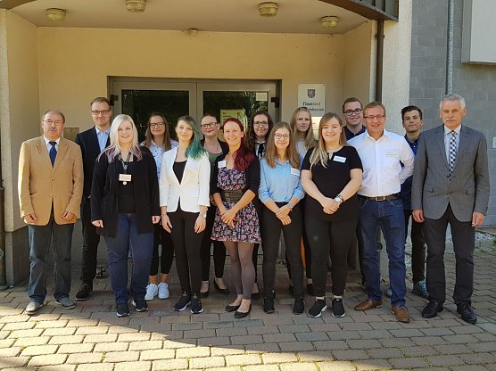 Ausbildungsstart im Finanzamt Sondershausen (Foto: Finanzamt Sondershausen)