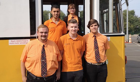 Pr&uuml;fung bestanden (Foto: Verkehrsbetriebe Nordhausen)