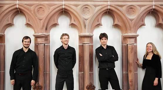 Ensemble Nusmido wieder zu Gast in der Basilika M&uuml;nchenlohra (Foto: F&ouml;rderverein Kloster M&uuml;nchenlohra)