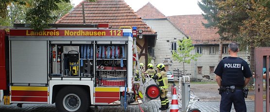 Einsatz in der Geseniusstraße (Foto: M. Simon) Einsatz in der Geseniusstraße (Foto: M. Simon)