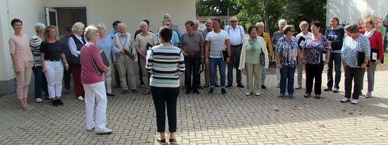 Mal woanders geprobt (Foto: privat)