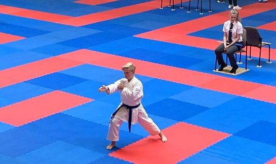 Karate-Gold in Meuselwitz (Foto: S. Schr&ouml;ter)