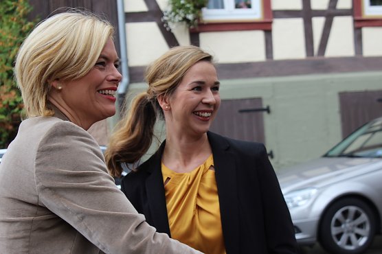 Kl&ouml;ckner-Besuch (Foto: Eva Wiegand)