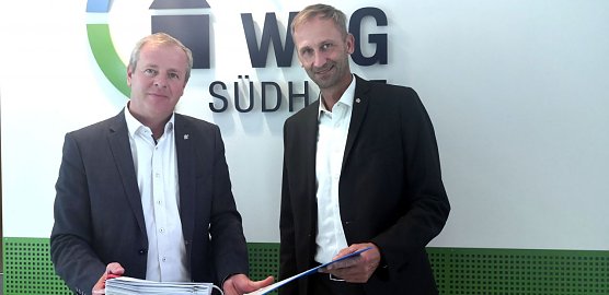 Vorst&auml;nde der WBG: Steffen Loup und Sven D&ouml;rmann (Foto: nnz)