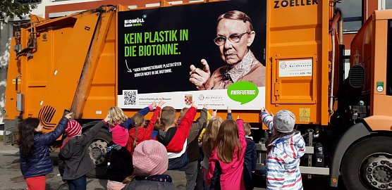 Abfallberatung an der Grundschule "Am F&ouml;rstemannweg" (Foto: Pressestelle Landratsamt Nordhausen)