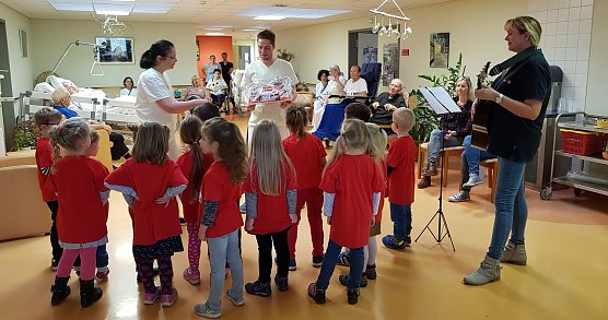 Licht in die Palliativstation gebracht (Foto: privat)