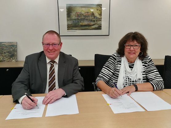 Verkehrsbetriebe unterzeichnen Tarifvertrag  (Foto: Verkehrsbetriebe Nordhausen, Marco Bachmann)