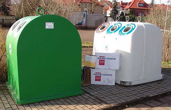 Pappe hat dort nichts zu suchen (Foto: M. Garke)