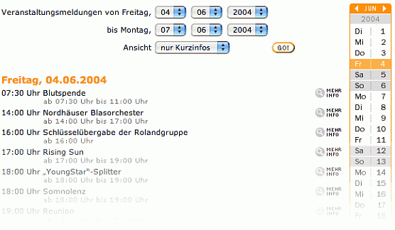 Kalender (Foto: nnz) Kalender (Foto: nnz)