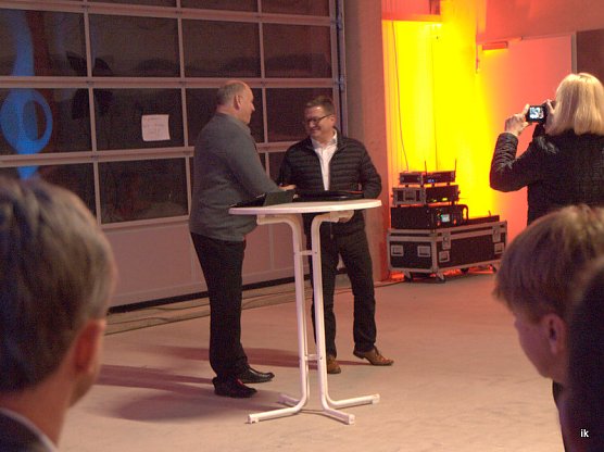 Helmut Peter und Thomas Spielmann (Foto: Ilka K&uuml;hn)