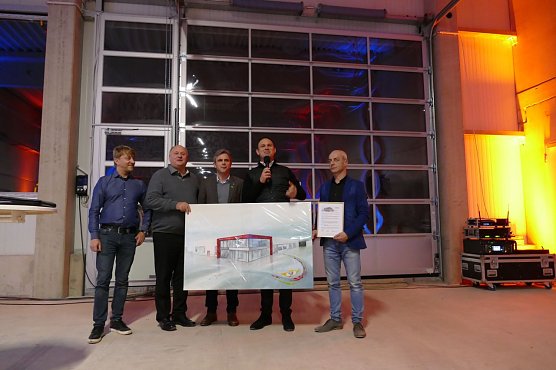 Richtfest (Foto: Heidrun Fischer)