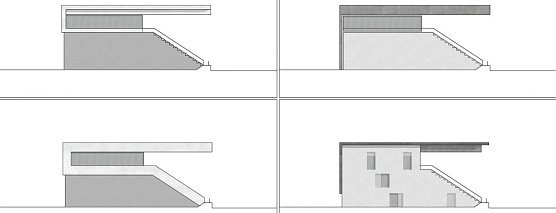 Konzeptstudien der Westtrib&uuml;ne (Seitenansicht) (Foto: Service GmbH)