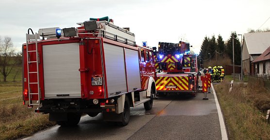 Brand in Helenenhof (Foto: S.Dietzel)