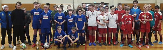 Bei den C-Junioren waren als G&auml;ste angereist: TSG Krimderode, VFL Ellrich und der WSV Windehausen (Foto: FSG '99 Salza)