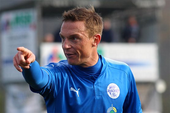 Motivator als Spieler und Trainer � Matthias Pe&szlig;olat (Foto: FSV Wacker 90 Nordhausen)