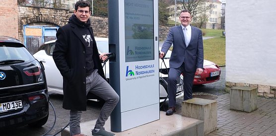 Ladestation (Foto: Tina Bergknapp)