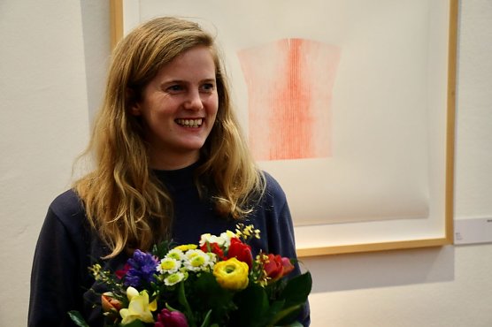 11. Nordh&auml;user Grafikpreis der Ilsetraut Glock-Grabe Stiftung wurde heute an Luise von Rohden verliehen (Foto: Angelo Glashagel)