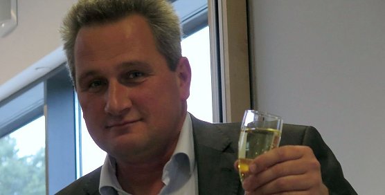 Dr. Wagner beim Abschied aus Nordhausen (Foto: nnz)