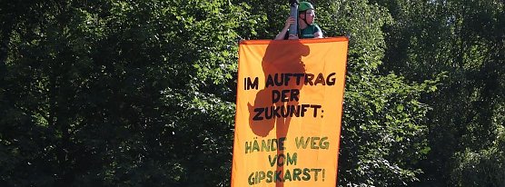 Sieht so die Dialogbereitschaft aus? (Foto: S. Schedwill)