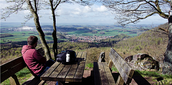 Ab auf's Rad und rein in die Natur - der S&uuml;dharz hat auch f&uuml;r Einheimische viel zu bieten (Foto: Christian Schelauske)